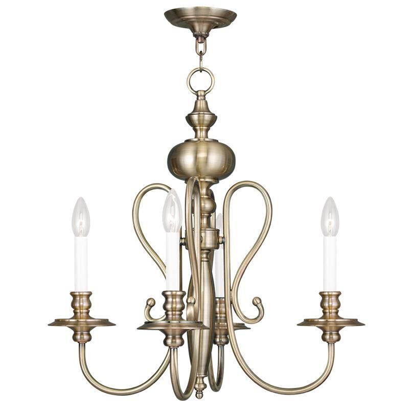 Shown in Antique Brass finish 